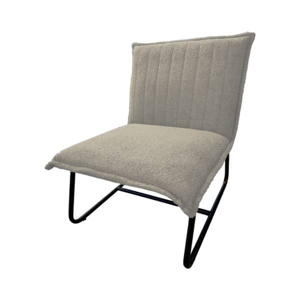 Fauteuil Bodi bouclé