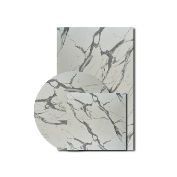 Compact tafelblad New Delhi 654 white marble